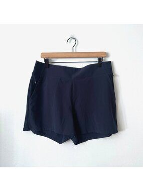 Athleta Brooklyn Navy Blue Shorts Women's Size 16